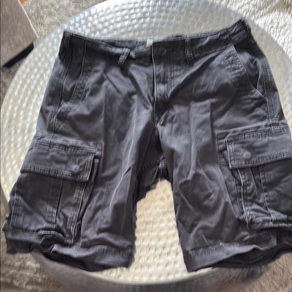 GAP Gray Cargo Shorts with Sturdy Cotton Blend